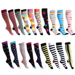 Wholesale Running Stockings 20-30 Mmhg Women WoWomen Sports Socks Marathon Cycling Football Varicose Veins Sock Compression Sock