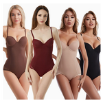 Hot Foreign Trade Abdomen Shaper High Compression Seamless Knitted Lace Body Shaping Clothes for Fitness Plus Size