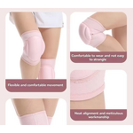 Custom Polyester Knee Pads for Pole Dance and Ballet Non-Slip Silicone Pylon Modern Dance Brilliant Protection Layer