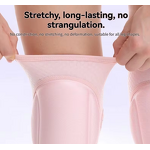 Custom Polyester Knee Pads for Pole Dance and Ballet Non-Slip Silicone Pylon Modern Dance Brilliant Protection Layer