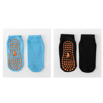 Non Slip Grip Trampoline Ankle Toddler Anti-slip Kids Boys Girls Yoga Floor Socks Custom Logo Wholesale Solid Color Cute Cat