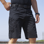 2023 Hot Selling Mens Outdoor Casual Expandable Waist Lightweight Water Resistant Quick Dry Fishing Hiking Shorts (No Belt)