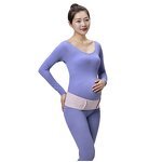 2025 New High Quality Seamless Pink Black Fish Ribbon Factory Custom Pregnancy Support Belt Maternity Belt for Women