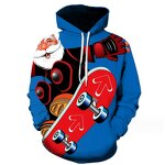 Christmas Harajuku Oversized Hoodies for Men Fashion 3D Print Autumn New in Sweatshirts Hip Hop Trend  Clothes Women Pullover