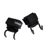 Neoprene Gym Training Hook Straps with Breathable Wrist Support Palm Guard Fitness Accessory
