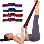 Custom Digital Multi-segment Flexibility Elastic Training Bands Gym Workout Dance Pull Belt Yoga Stretch Strap