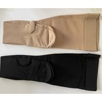 20-30mmHg Women Medical Compression Pantyhose Stockings Varicose Veins Footless Graduated Support Thighs Pantyhose Sleeve M-4XL