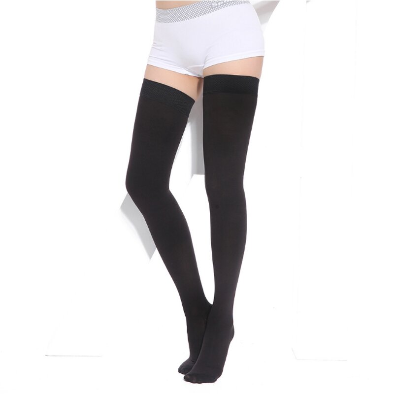 23-32mmHg Elastic Nursing Compression Stocking Unisex Medical Class 2 Pressure Stockings Sleep Feet Varicose Vein Sock