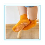Wholesale Anti-Slip Cotton Socks for Children Infant and Baby Breathable and High-Ankle for Spring and Autumn Crawling