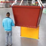 Dumpster Bin Factory - Drop Bottom Steel Container
