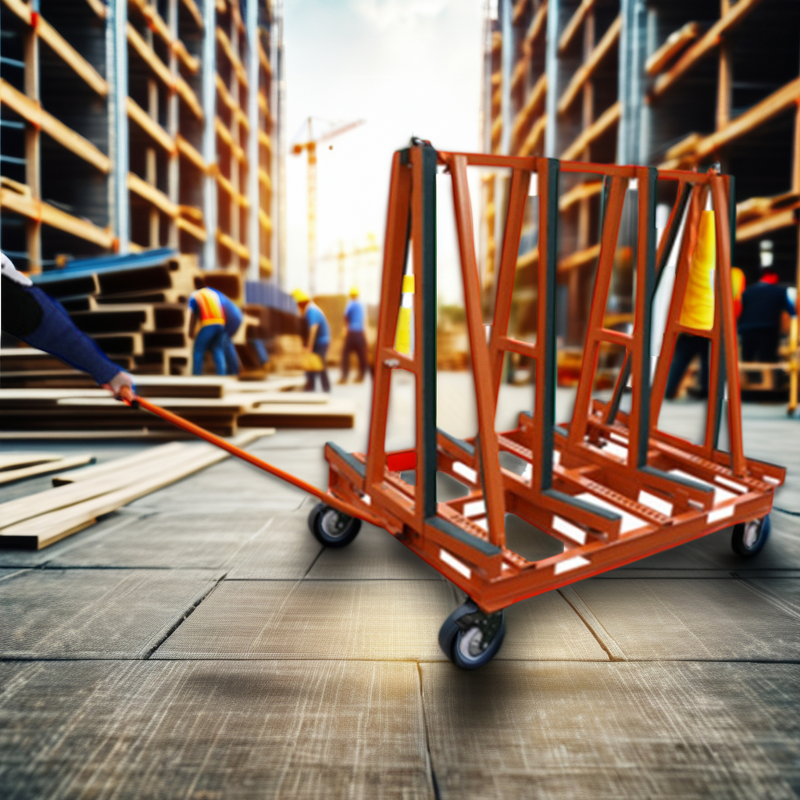 A-Frame Cart Factory - OEM Metal Four-Wheel Trolley