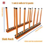 Bundle Rack Factory - Granite Marble Quartz Storage