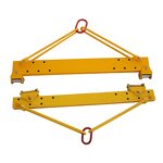 Lifting Beam Factory - Heavy Duty Yellow with Hooks