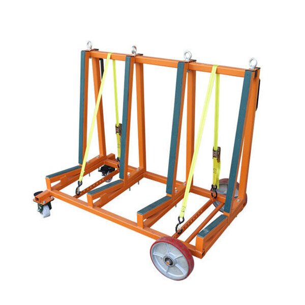 A-Frame Trolley Factory - Four-Wheel Slab Storage Cart