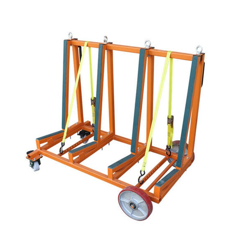 A-Frame Trolley Factory - Four-Wheel Slab Storage Cart