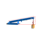 Forklift Boom Factory - Double Telescopic Loading Jib