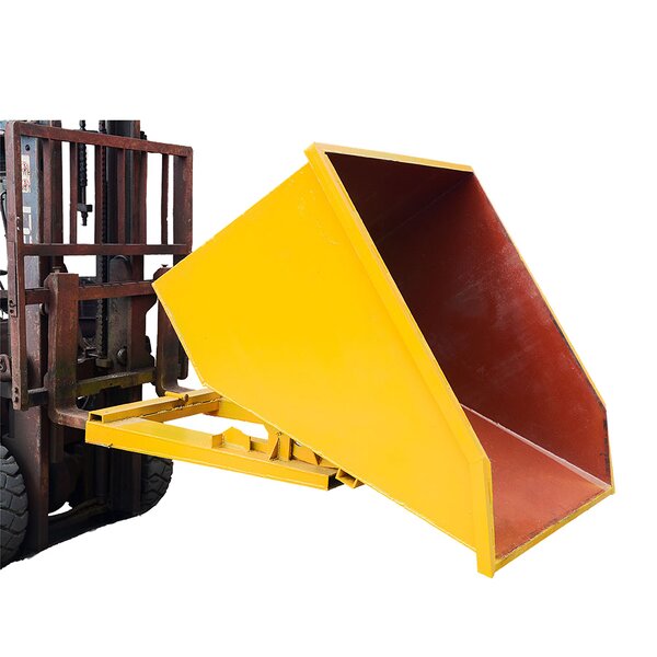 Steel Dumpster Factory - Vertical Painted Slag Bin