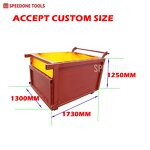 Steel Dumpster Bin Factory - Open Side Access Bin