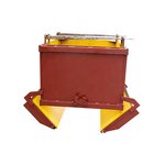 Stone Waste Container Factory - Red Customized Dumpster