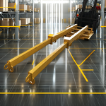Forklift Boom Factory - Double Steel Telescoping Jib