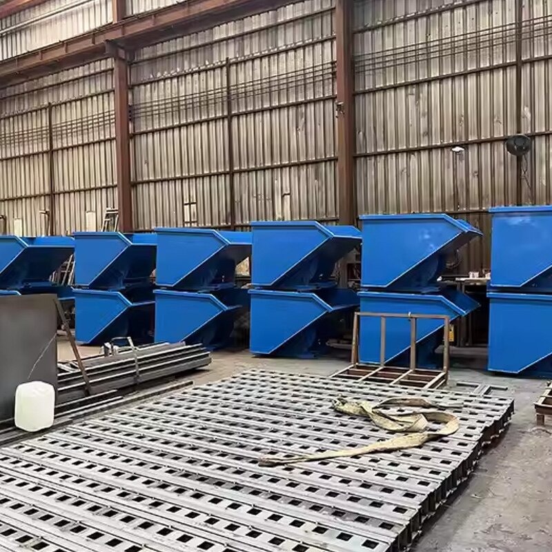 Steel Dumpster Bin Factory - Forklift Accessible Bin