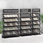 Tile Display Stand Factory - Vertical Metal Organizer