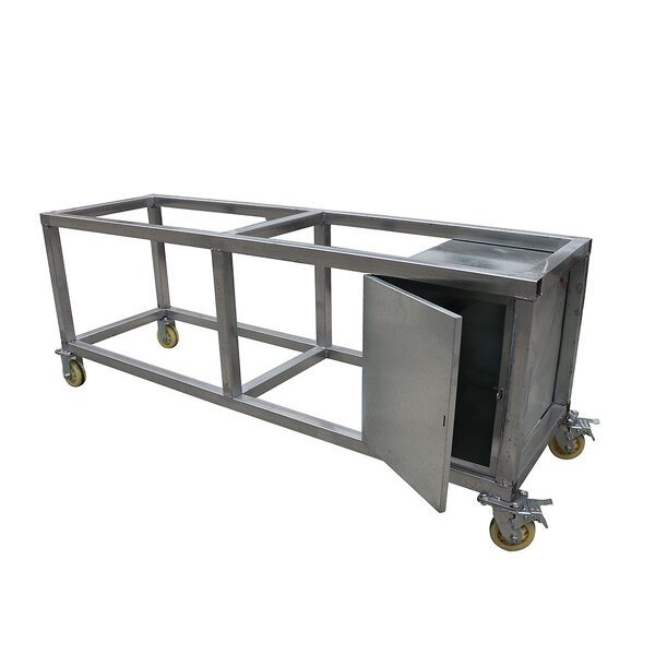 Industrial Work Table Factory - Steel with Wheels