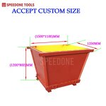 Dumpster Bin Factory - Drop Bottom Steel Container