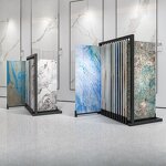 Tile Display Rack Factory - Simple Metal Stand