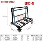 A-Frame Trolley Factory - Four-Wheel Slab Storage Cart