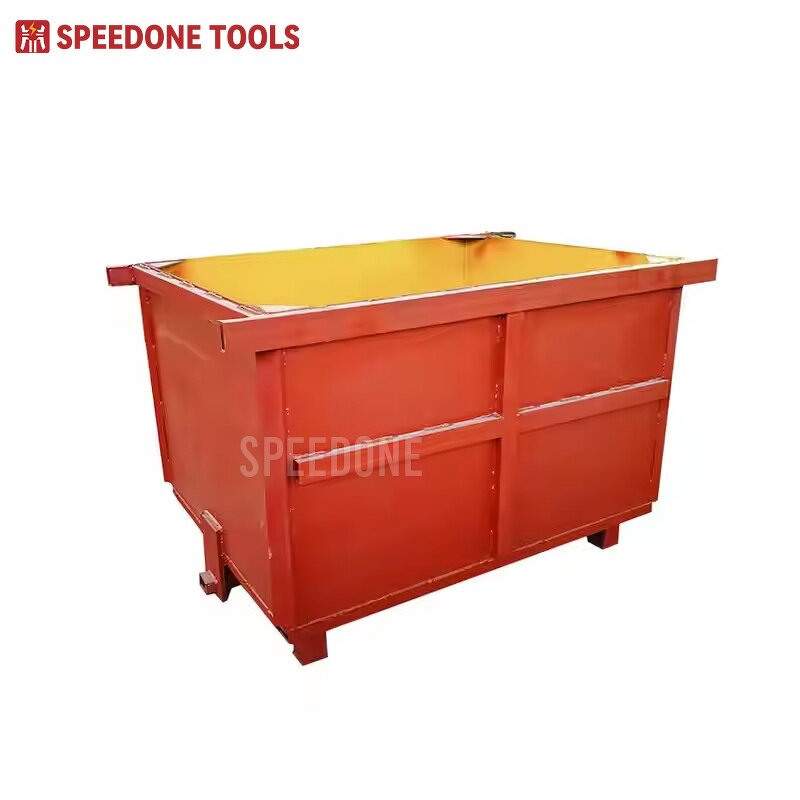 Steel Dumpster Bin Factory - 4 Sided Closed Dumpster