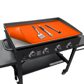 BBQ Grill Mat Manufacturer - Silicone Protective Cover for Griddle