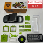 Vegetable Cutter Manufacturer - 16 in 1 Manual Mandoline Dicer Chopper