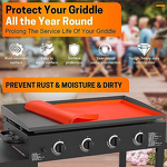 BBQ Grill Mat Manufacturer - Silicone Protective Cover for Griddle