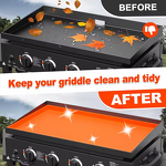 BBQ Grill Mat Manufacturer - Silicone Protective Cover for Griddle