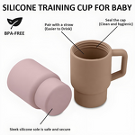 Silicone Sippy Cup Manufacturer - Custom BPA Free Heat Resistant Training Bottle