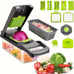Vegetable Cutter Manufacturer - 16 in 1 Manual Mandoline Dicer Chopper