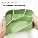 Silicone Bento Box Manufacturer - 4 Compartments Leakproof Lunch Container