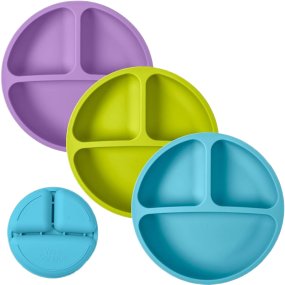 Silicone Divided Plate Manufacturer - BPA Free Non-toxic Toddler Feeding Dish