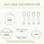 Silicone Baby Bib Manufacturer - Custom Logo Waterproof BPA Free Bib