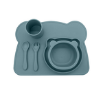 Baby Feeding Set Manufacturer - Wholesale Silicone Divider Spoon Suction Bowl