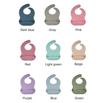 Silicone Baby Bib Manufacturer - Custom Shape Color Waterproof Feeding Bibs