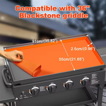 BBQ Grill Mat Manufacturer - Silicone Protective Cover for Griddle