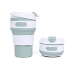 Collapsible Coffee Cup Manufacturer - Custom Logo Reusable Silicone Travel Cup