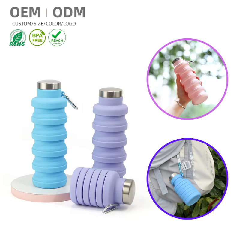 Collapsible Cup Manufacturer - BPA Free Food Grade Portable Travel Bottle
