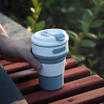 Collapsible Coffee Cup Manufacturer - Custom Logo Reusable Silicone Travel Cup