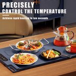 Electric Warming Pad Manufacturer - Square Silicone for Buffet Party Eco Design