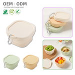 Collapsible Silicone Bowl Manufacturer - Custom BPA Free Food Grade Bento Box