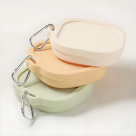 Collapsible Silicone Bowl Manufacturer - OEM Portable Travel Bowl with Lid