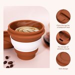 Collapsible Coffee Cup Manufacturer - Custom Heat Resistant Travel Coffee Cup